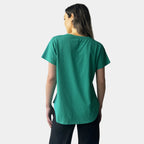 FOIL HEART GREEN TEE