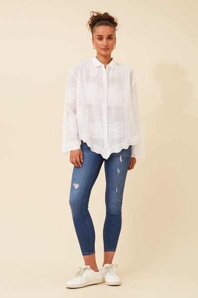 ZOE LACE BLOUSE