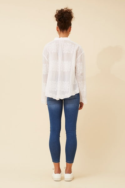 ZOE LACE BLOUSE