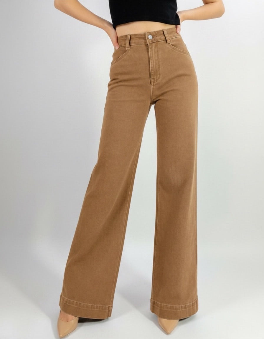 SUTTON STRETCH JEAN IN WARM BEIGE