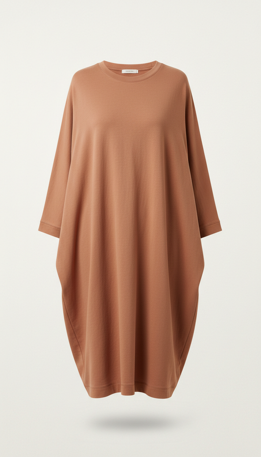 Linen Blend Minimalist Jumper