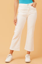 Load image into Gallery viewer, WHITE DENIM PANT
