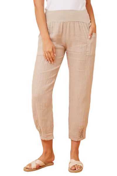 RILEY PANT IN LINEN