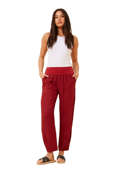 RILEY PANT IN DALIA