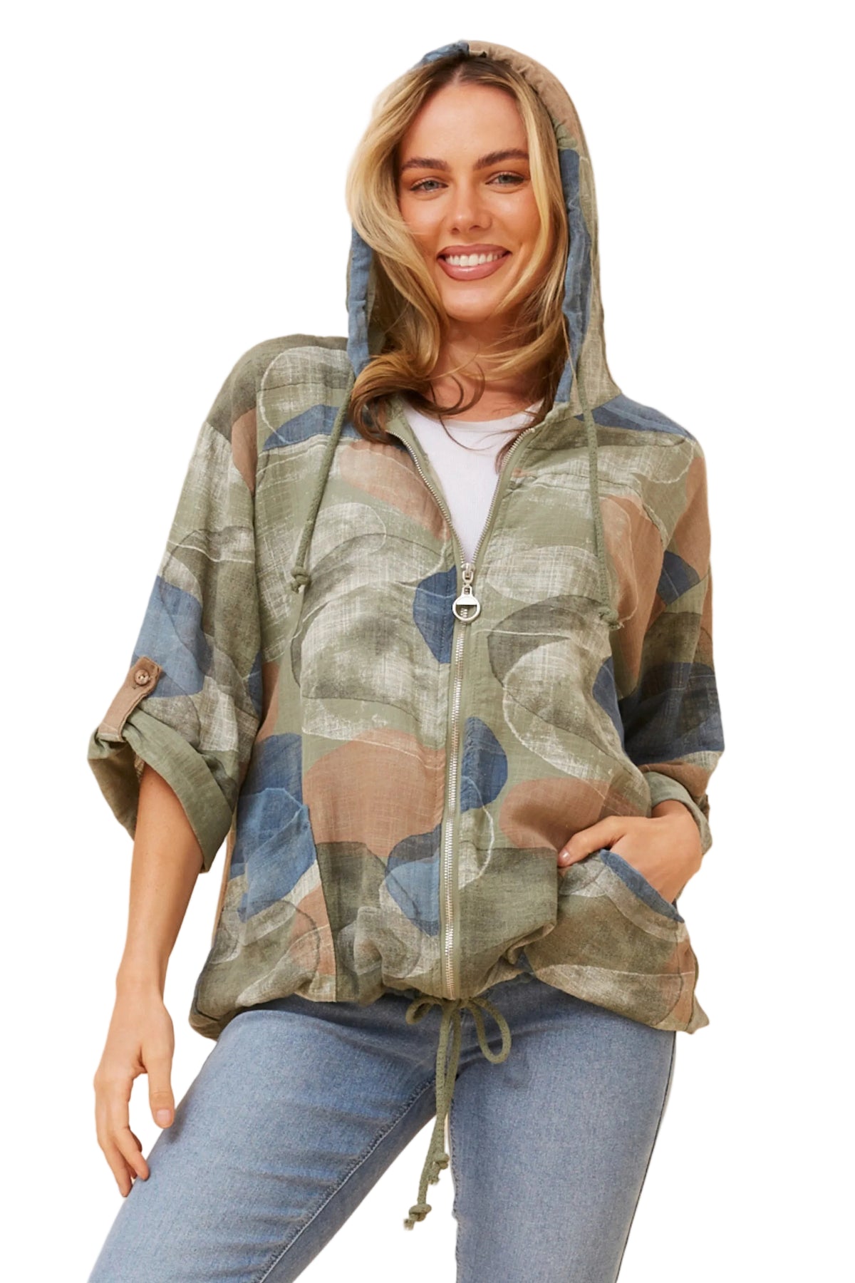 ASHER JACKET IN KHAKI