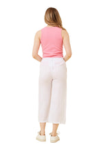 MACIE LINEN PANT IN WHITE