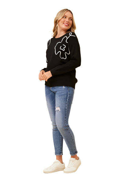 FRANCIS KNIT BLACK