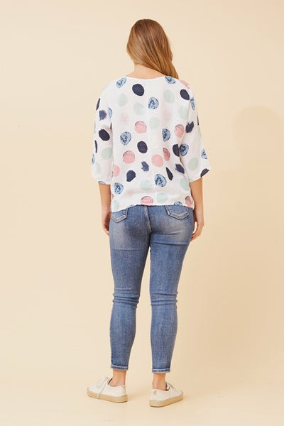 MYRA TOP IN WHITE