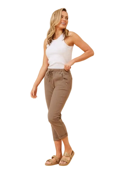 JESSIE JOGGER IN CARIBOU