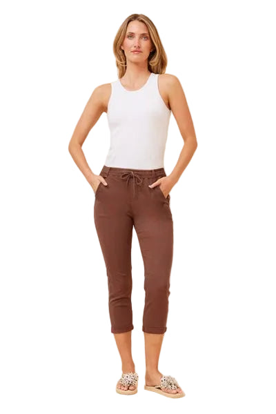 JESSIE JOGGER IN CHOCOLATE