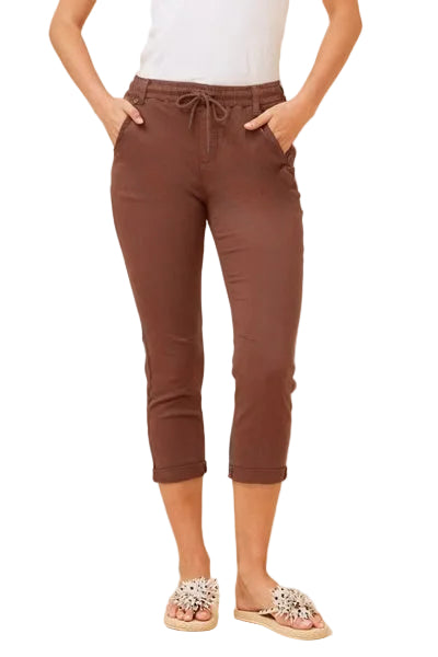 JESSIE JOGGER IN CHOCOLATE