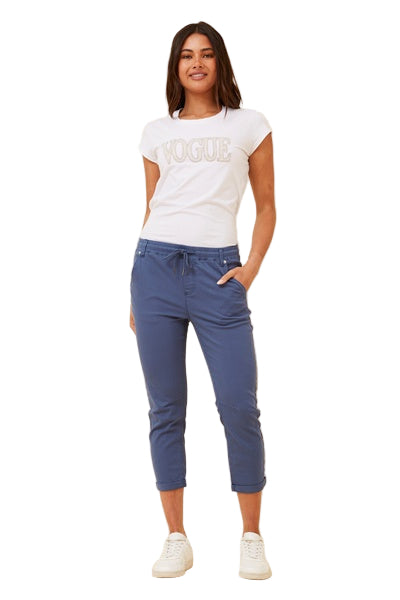 JESSIE JOGGER IN INDIGO