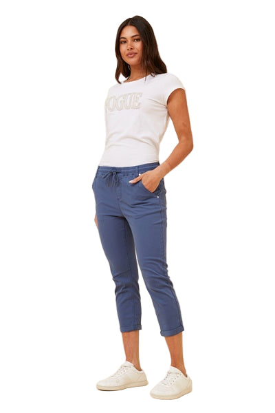 JESSIE JOGGER IN INDIGO