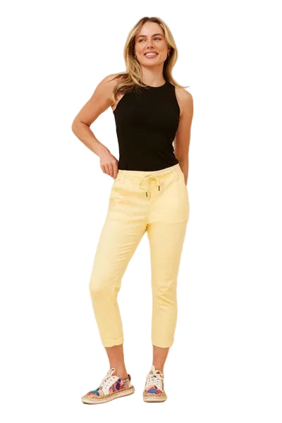 JESSIE JOGGER IN LEMON