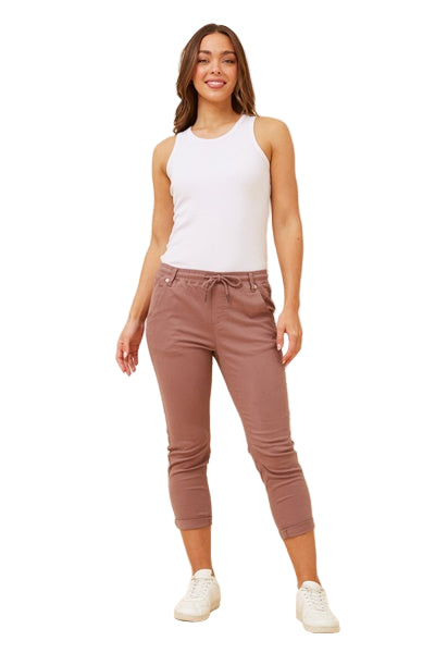 JESSIE JOGGER WALNUT