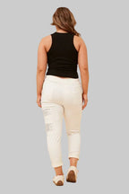 SEQUIN PATCH JOGGER