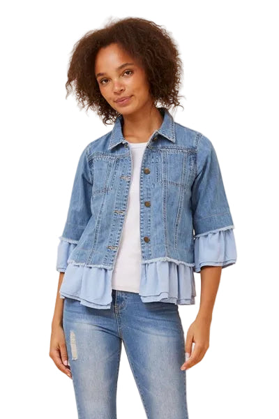 GRACIE JACKET INFINITY DENIM