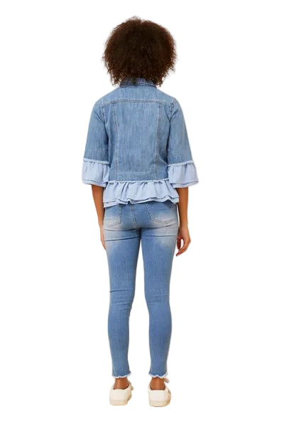 GRACIE JACKET INFINITY DENIM