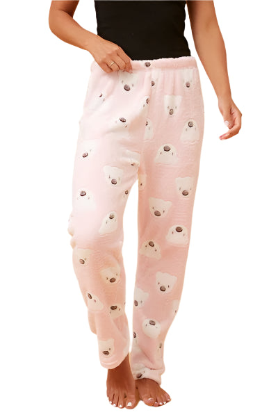 TEDDY PLUSH PJ PANTS