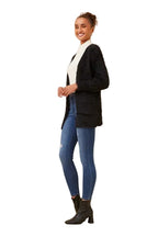 LEESA CARDI IN BLACK