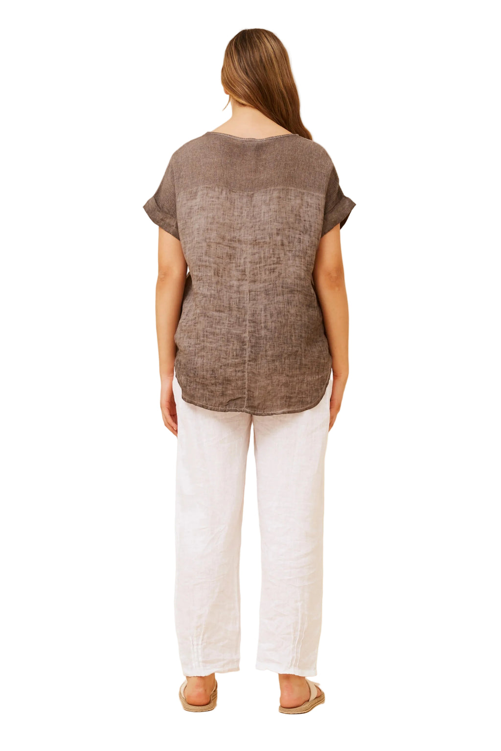 LILLY LINEN TOP