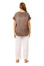 LILLY LINEN TOP