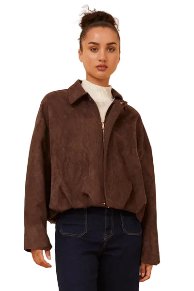 SUEDE JACKET