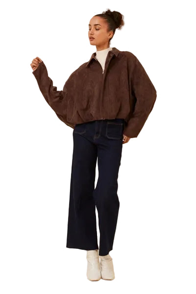 SUEDE JACKET