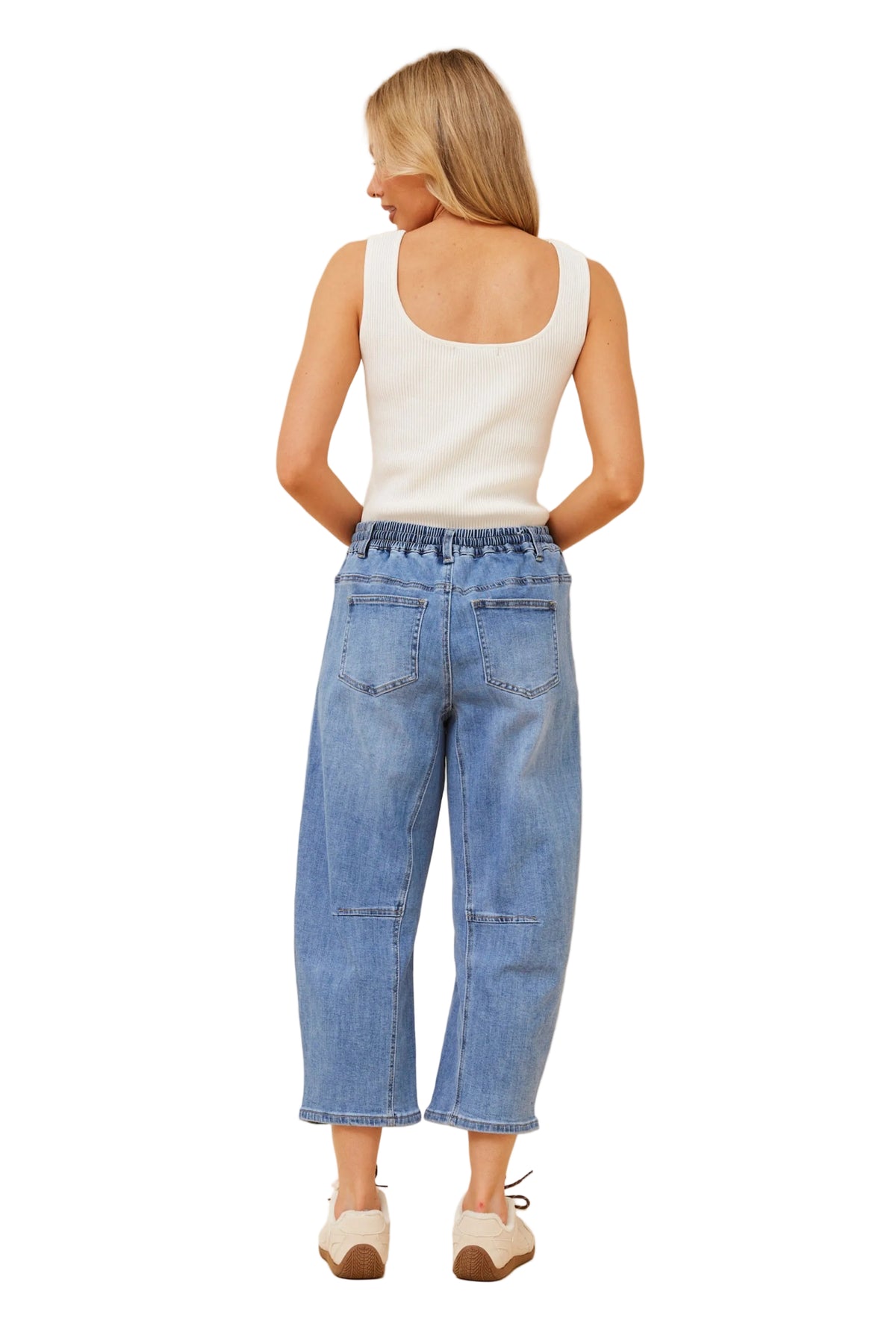 KIMMY DENIM BARREL JEAN