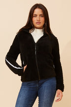 JACKIE FAUX FUR JACKET
