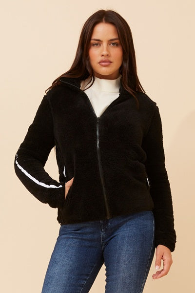 JACKIE FAUX FUR JACKET