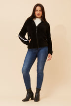 JACKIE FAUX FUR JACKET
