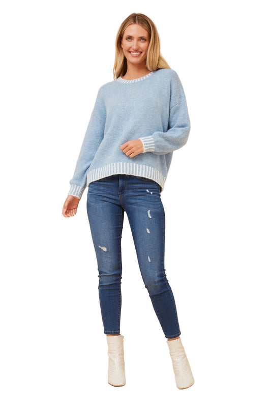 KATIE KNIT IN SKYLIGHT