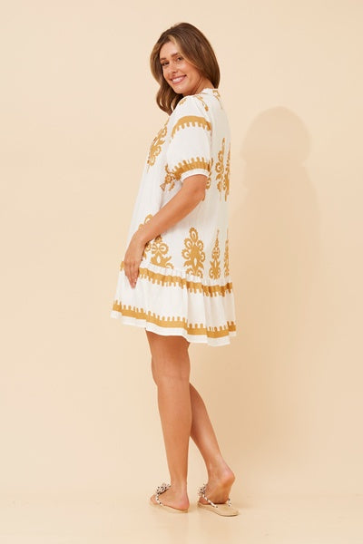 DANNI DRESS IN WHITE