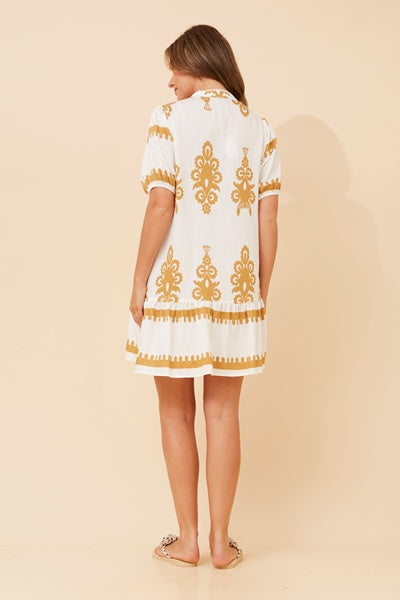 DANNI DRESS IN WHITE