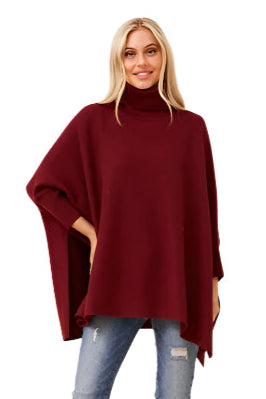 CARESSA OVERSIZED KNIT RED