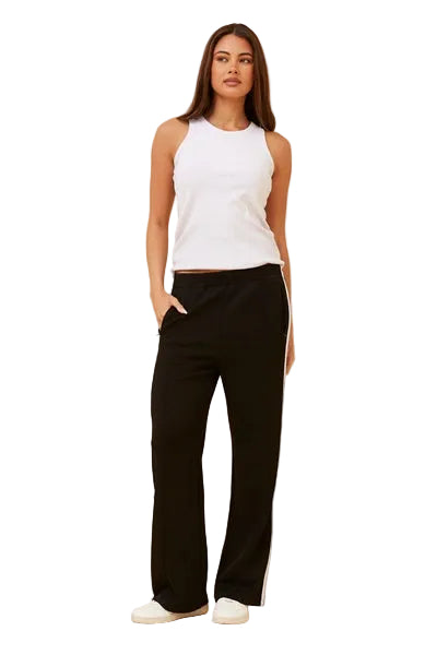 KARI TRACK PANT IN BLACK