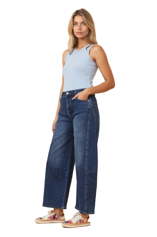 WIDE LEG JEAN