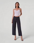 AMYIC BARREL LEG PANT IN NAVY