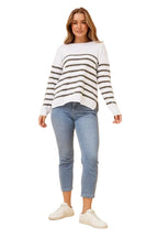 LONG SLEEVE PULLOVER IN KHAKI