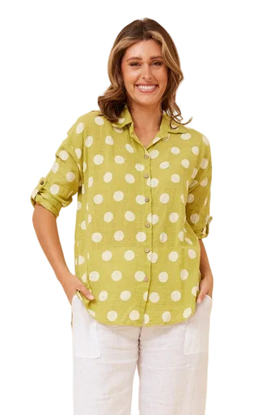 SHARNI POLKA DOT BLOUSE