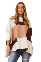 HILLARY OVERSIZED BLOCK KNIT