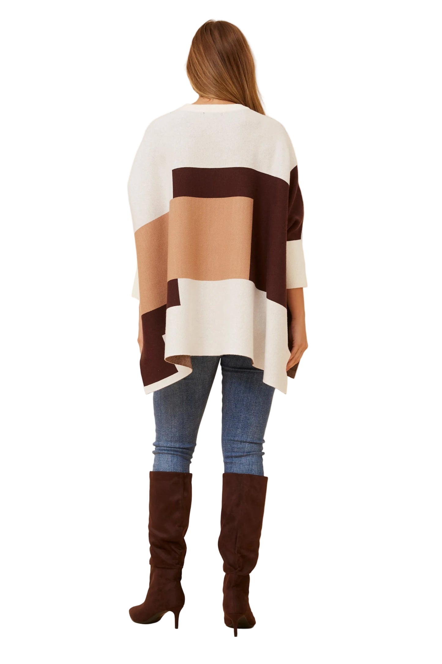 HILLARY OVERSIZED BLOCK KNIT