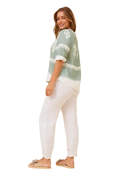 TATUM TOP IN SAGE