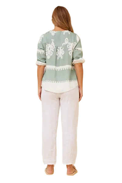 TATUM TOP IN SAGE