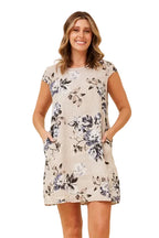 CAPRI DRESS IN BEIGE