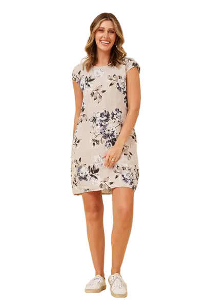 CAPRI DRESS IN BEIGE