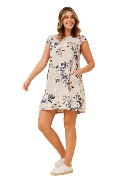 CAPRI DRESS IN BEIGE