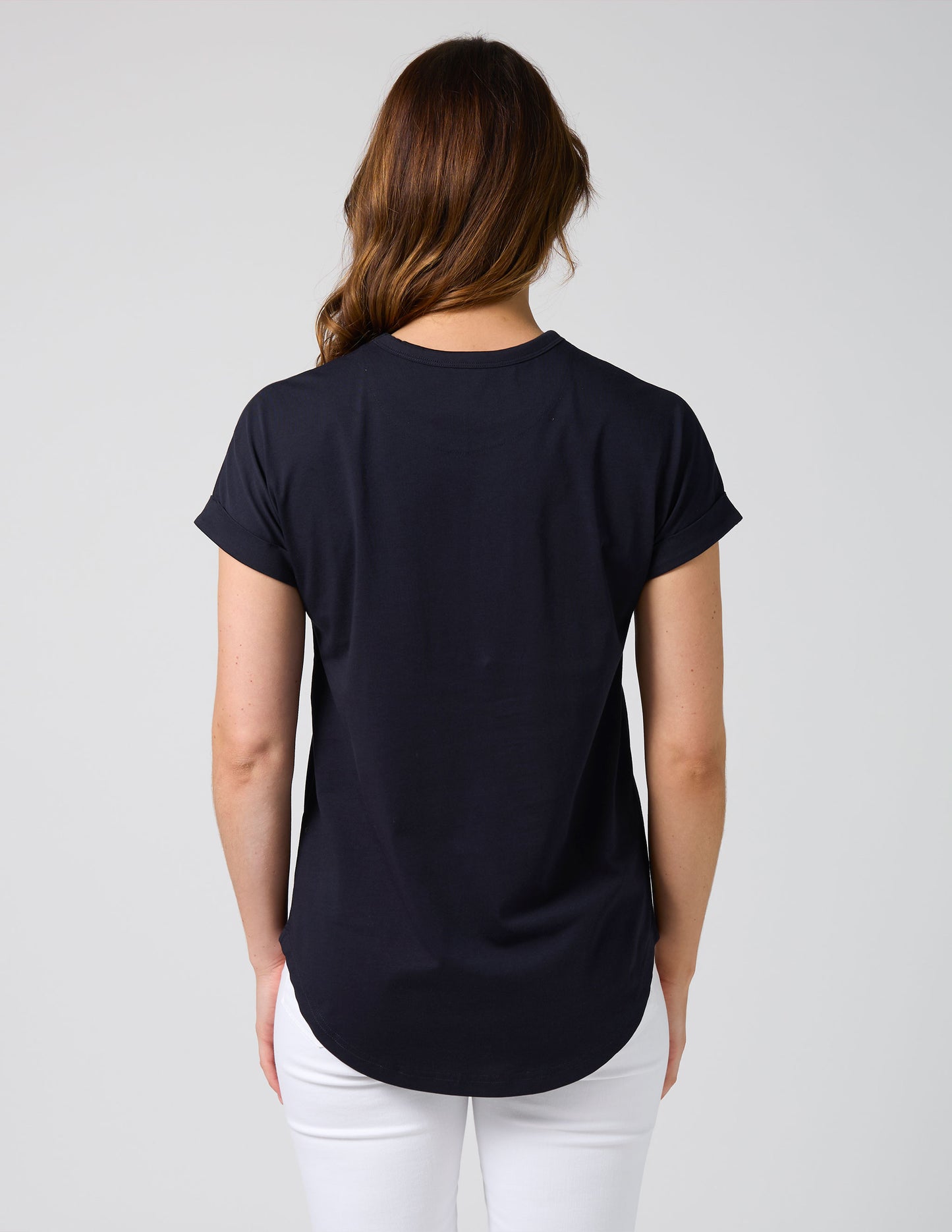 SOHO LEOPARD CROSS CUFF TEE