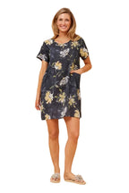 CHARLIE SHIFT DRESS IN INDIGO